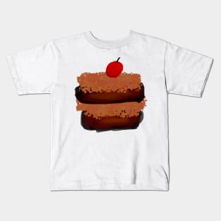 Chocolate Icing Chocolate Cake Kids T-Shirt